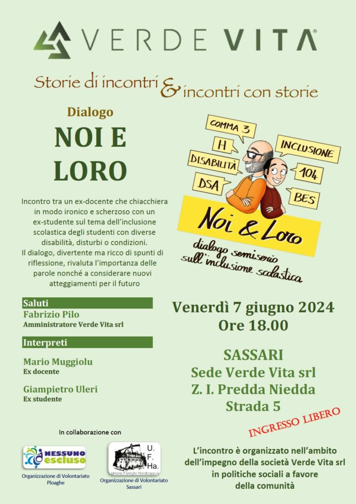 Noi e loro 7 giugno 2024